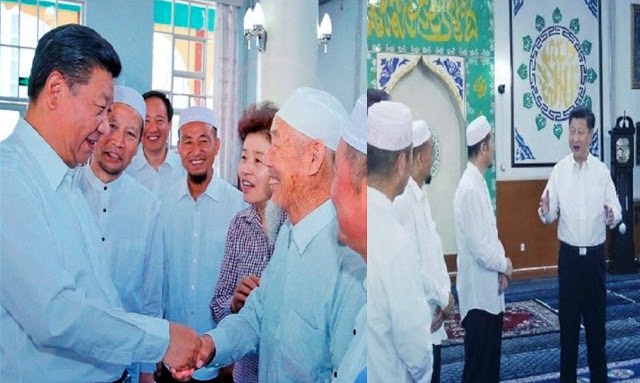 الرئيس الصيني يعتذر للمسلمين